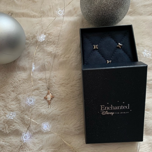 Disney Enchanted Belle Mirror Pendant - Picture 2 of 4